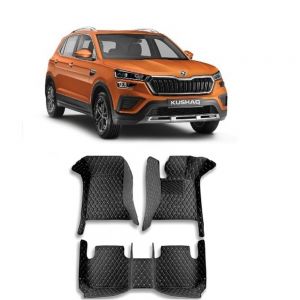 Floor Mats for Kushaq - black